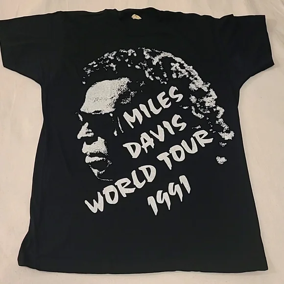 Screen Stars | Shirts | Vintage Miles Davis Tour Tshirt | Poshmark